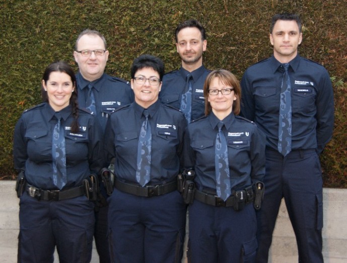 Uniformierung des Polizeidienst Rapperswil-Jona